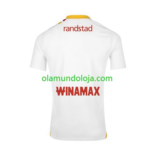 Camisola RC Lens Homem Equipamento Terceiro 2023-2024 Manga Curta